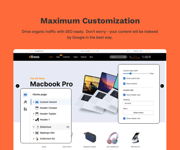 Elexa Electronics Digital store High level Shopify Multi purpose Responsive Theme #383026-6