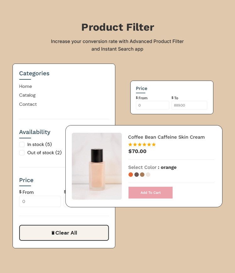 Beauty Cosmetics Beauty store High level Shopify Multi purpose Responsive Theme #370837-9