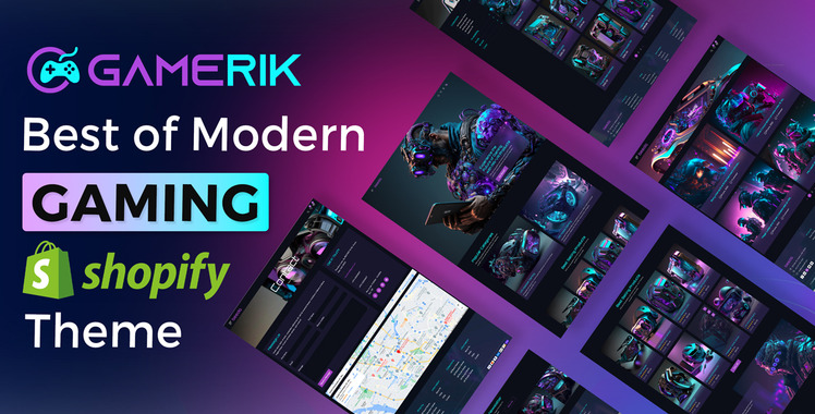 Gamerik Gaming Equipment Shopify Theme #344788-1