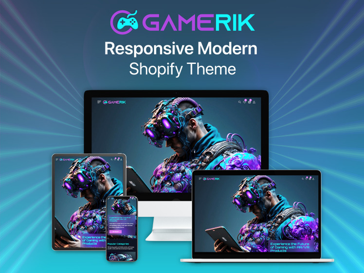 Gamerik Gaming Equipment Shopify Theme #344788-4