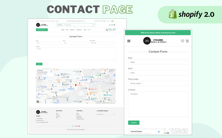 Cyclone Bicycle Shopify Theme #352497