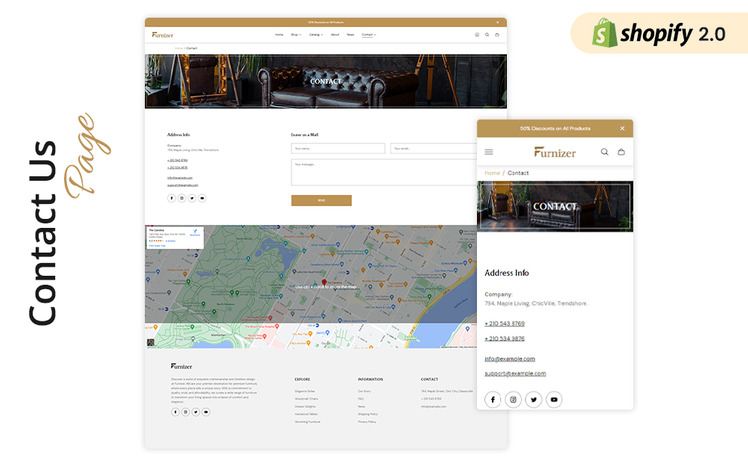 Furnizer Home Decor and Furniture Shopify Theme #382355-7
