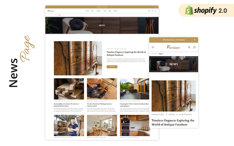 Furnizer Home Decor and Furniture Shopify Theme #382355-6