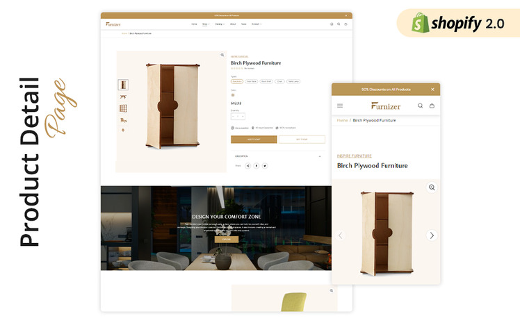 Furnizer Home Decor and Furniture Shopify Theme #382355-5
