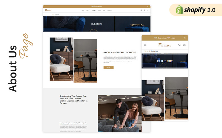 Furnizer Home Decor and Furniture Shopify Theme #382355-3