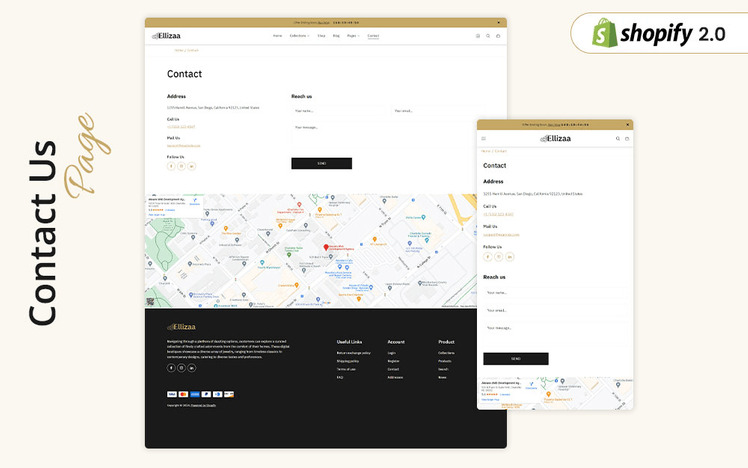 Ellizaa Jewellery Store Boutique Shopify Theme #382633-8