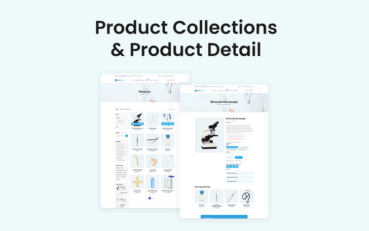 LifePulse Medical Health Shopify Theme #372945-3