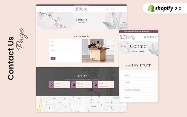 StyleSaavy Beauty and Cosmetics Store Shopify Theme #428465