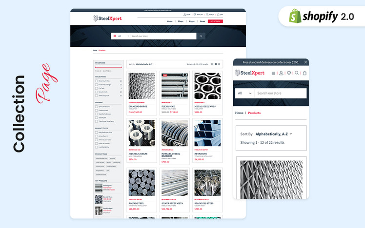 SteelXpert The Next Generation Industrial Shopify Theme #353628-6