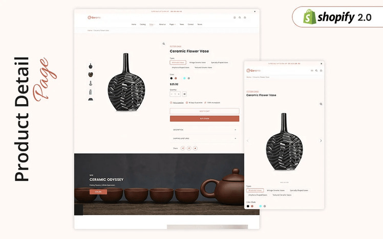 Ceramix Modern Ceramics and Pottery Decor Shopify Theme #382634-6