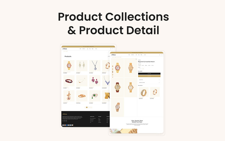 Ellizaa Jewellery Store Boutique Shopify Theme #382633-3
