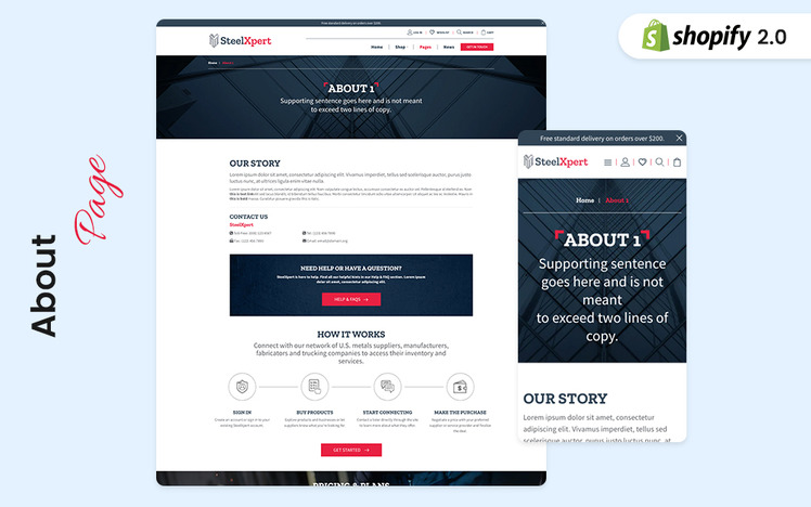SteelXpert The Next Generation Industrial Shopify Theme #353628-5