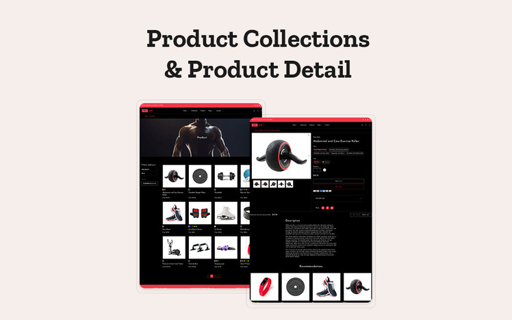 FitFlex Gym Fitness Equipments Shopify Theme #379308-3