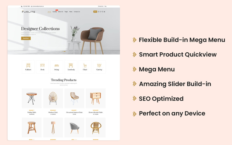 Furlite Furniture Stores Shopify Theme #372943-1