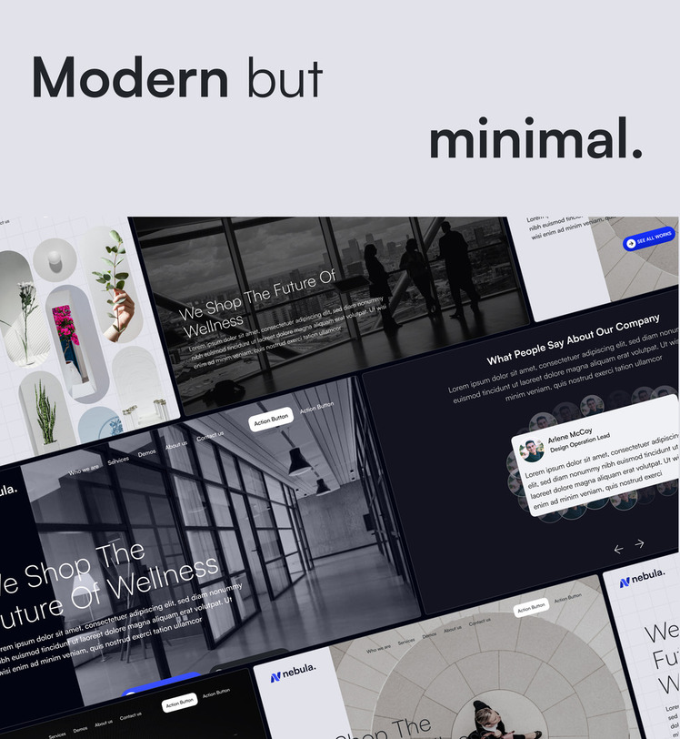 Nebula One Theme and Infinite Possibilities Transform Ideas into Digital Constellations #419087