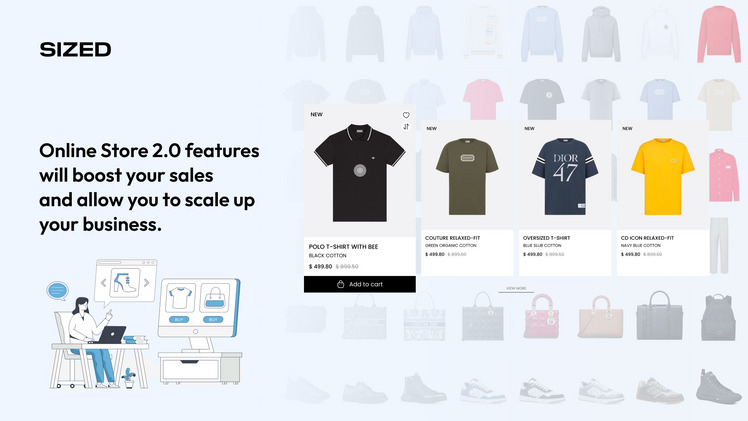 Sized Fashion Store Shopify Responsive Theme #403011