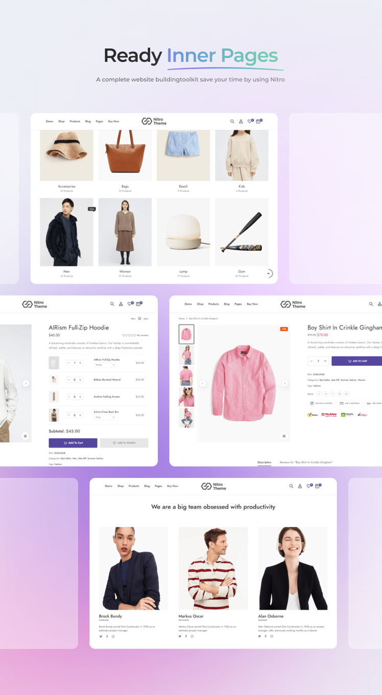 Nitro Free Multipurpose Shopify Theme #429450-4
