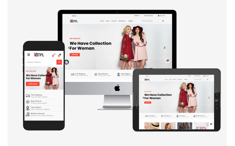 BTPL Fashion Responsive Shopify Theme #179269