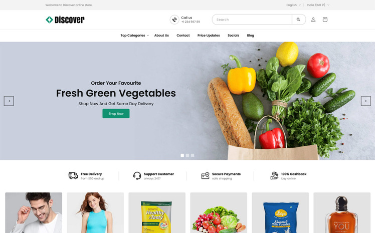 Discover Multipurpose Electronics Lingrie Bra Shopify OS Theme #310620