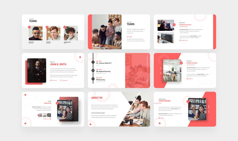 Personas Personal Resume PowerPoint Template - Features Image 2