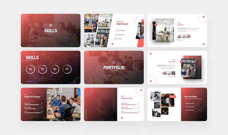 Personas Personal Resume PowerPoint Template - Features Image 3