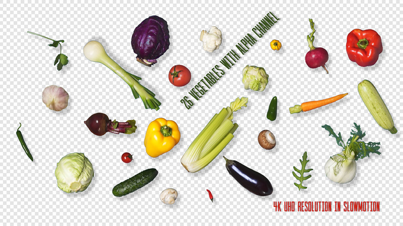 Vegetables Stock Video - Features Image 1