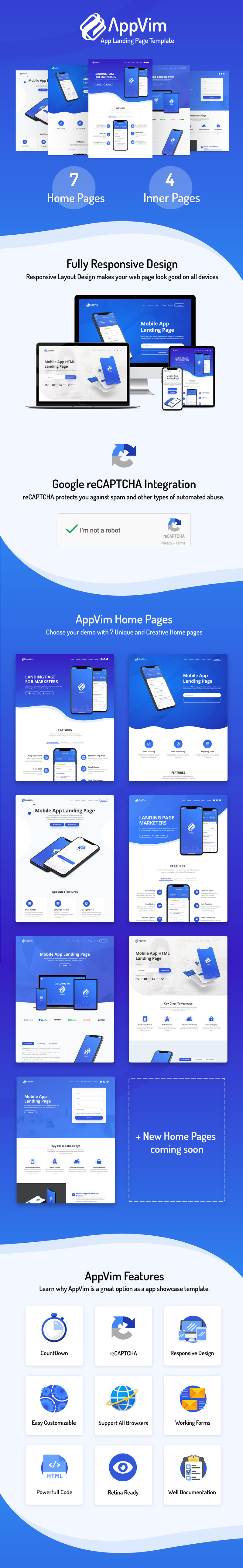 AppVim - App Landing Page Template - Features Image 1