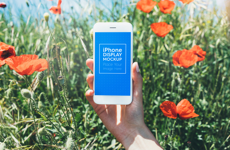 iPhone / Phone / Smartphone Outdoor Product Mockup - Features Image 1
