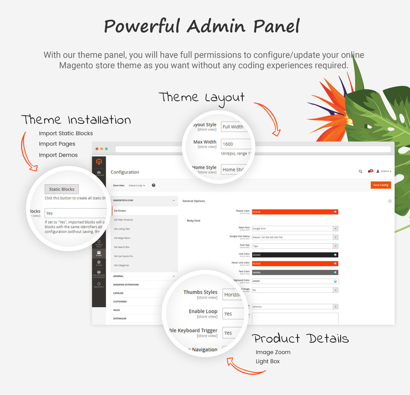 SM Natural - Responsive Cosmetics Magento Theme - Features Image 6