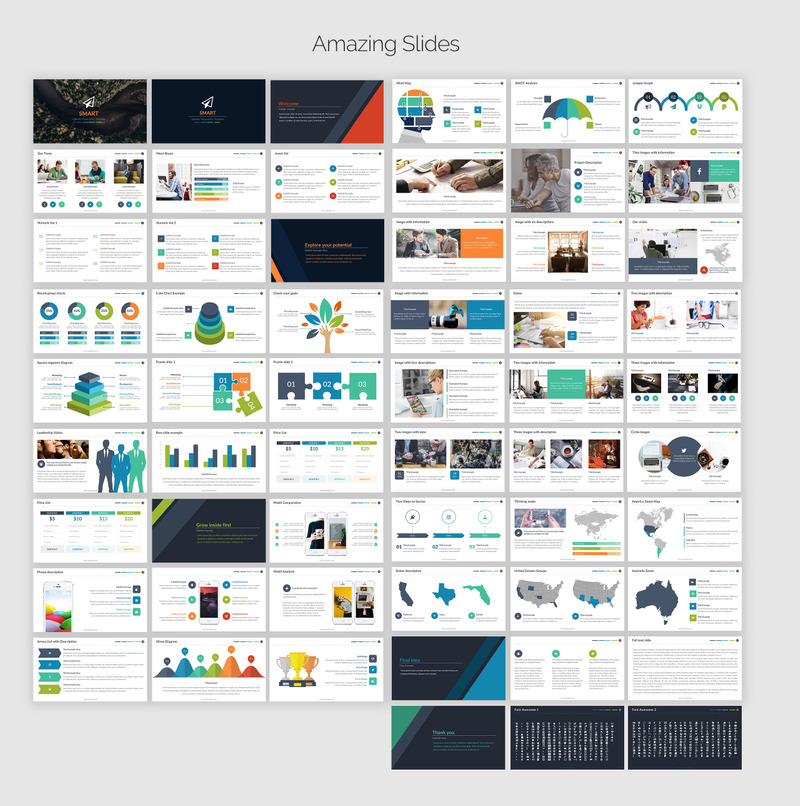 Smart PowerPoint Template - Features Image 1