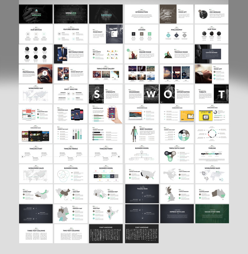 Minimix: modello di Keynote - Caratteristiche Immagine 1
