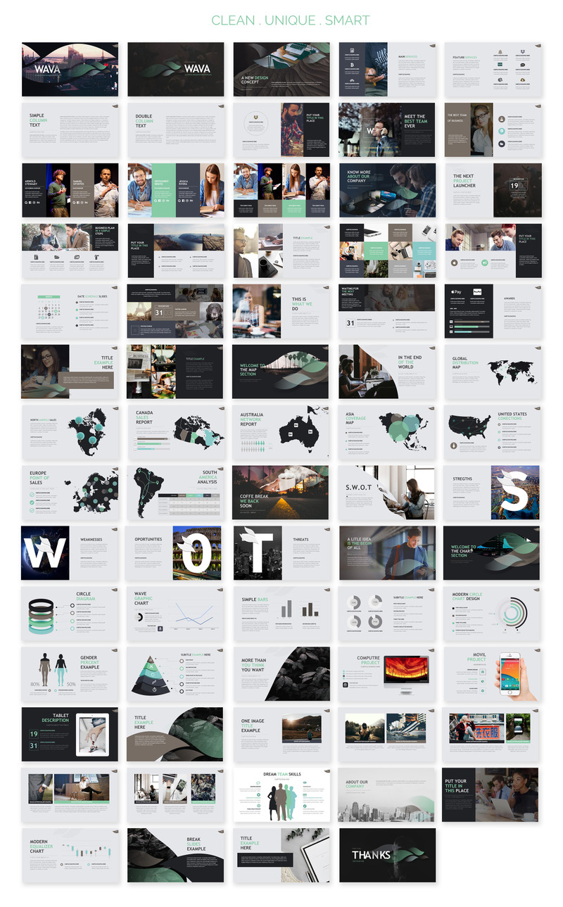 Wava Google Slides - Features Image 1