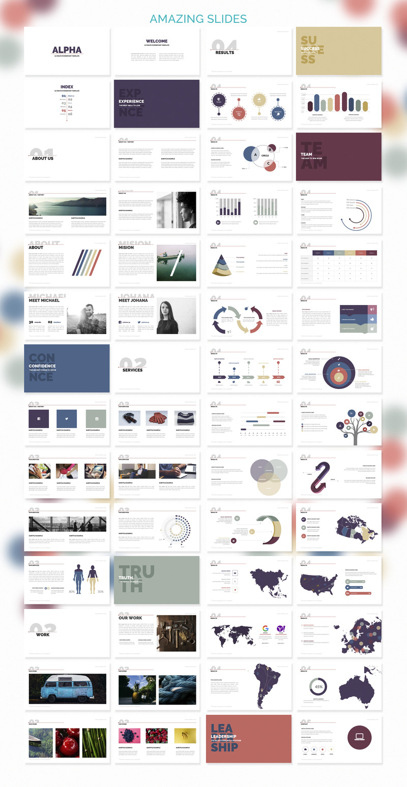 Alpha Template Google Slides - Features Image 1