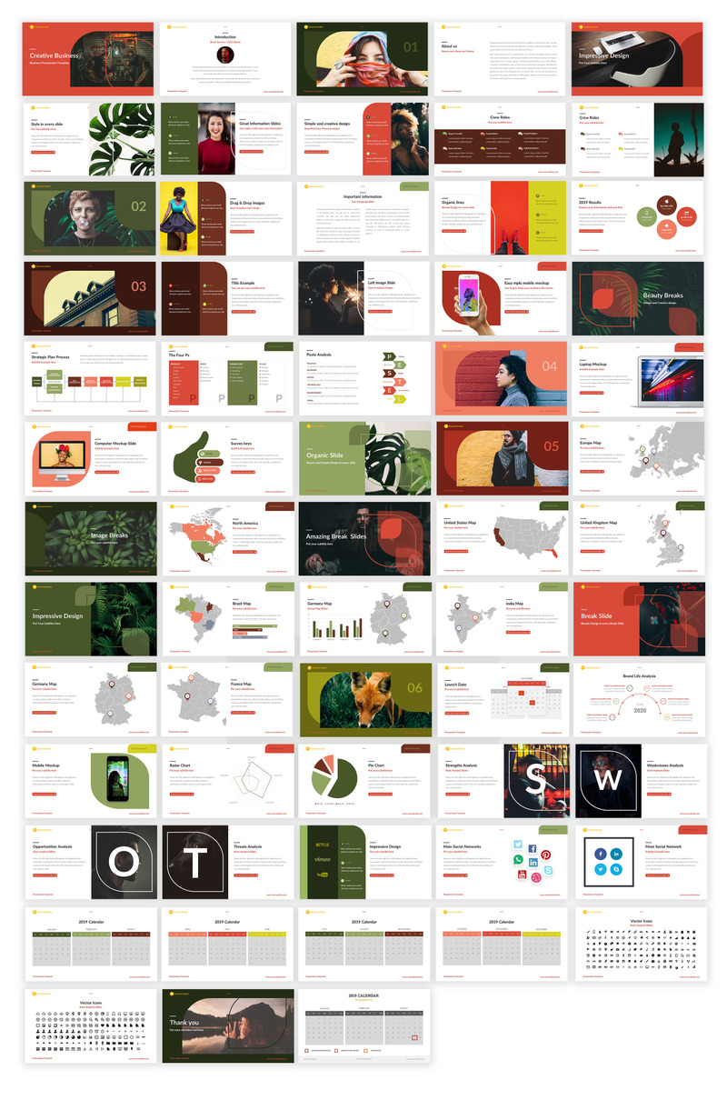 Creative Business Google Slides - Features Image 1