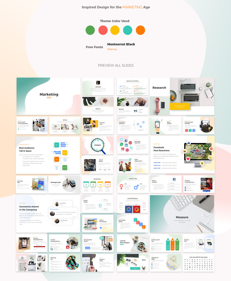 Marketing Pro - Keynote template - Features Image 1