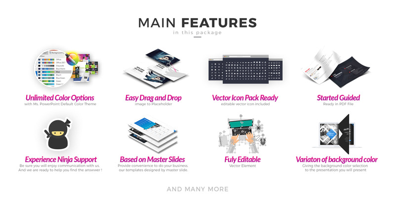 Project Timeline v5 - PowerPoint template - Features Image 7