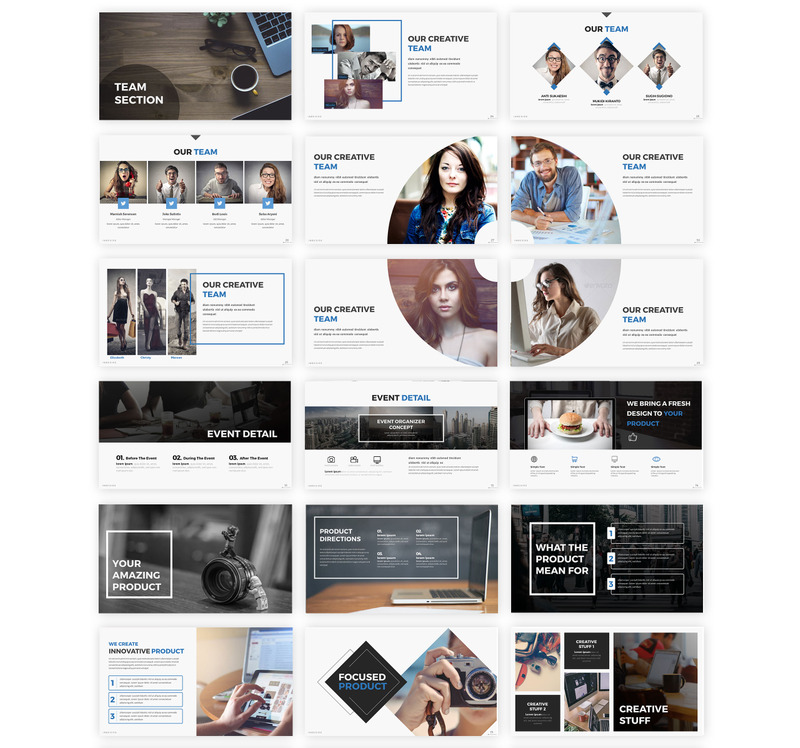 Inbeside-presentatie PowerPoint-sjabloon - Features Image 2