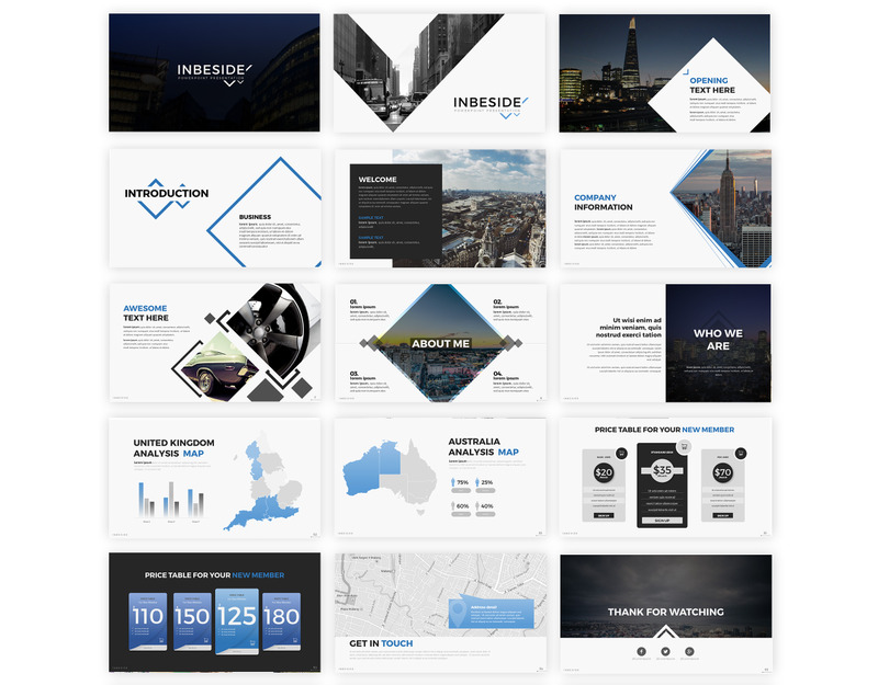 Inbeside-presentatie PowerPoint-sjabloon - Features Image 3