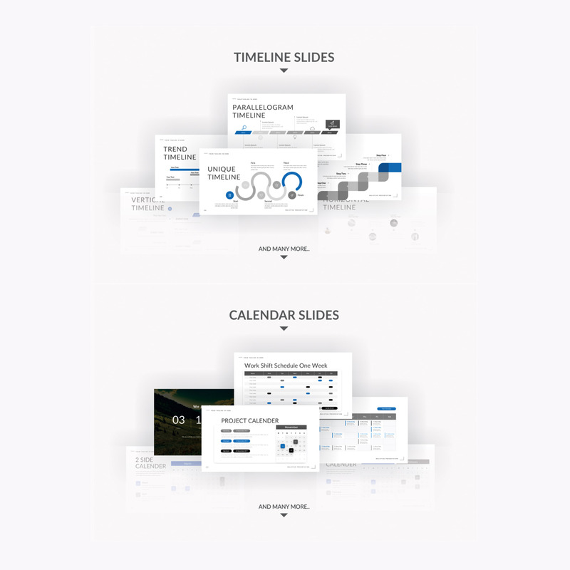 Malistisk Multipurpose Presentation PowerPoint-mall - Features Image 6
