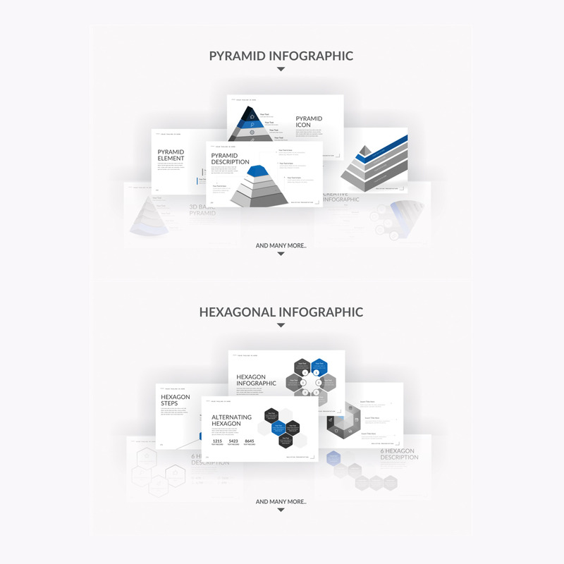 Malistisk Multipurpose Presentation PowerPoint-mall - Features Image 10