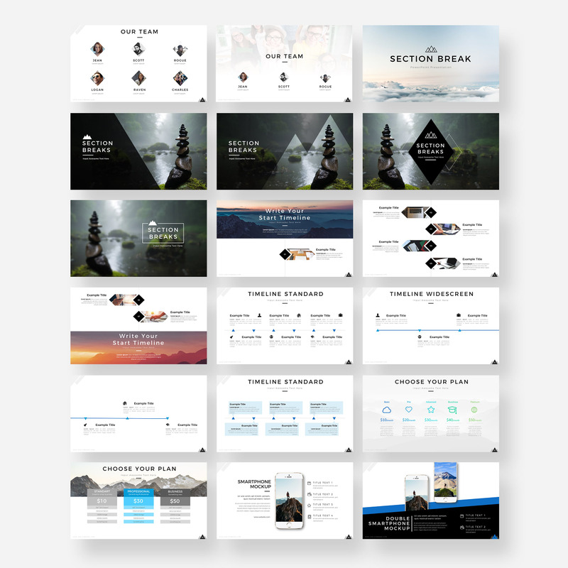 Mount PowerPoint template - Features Image 2