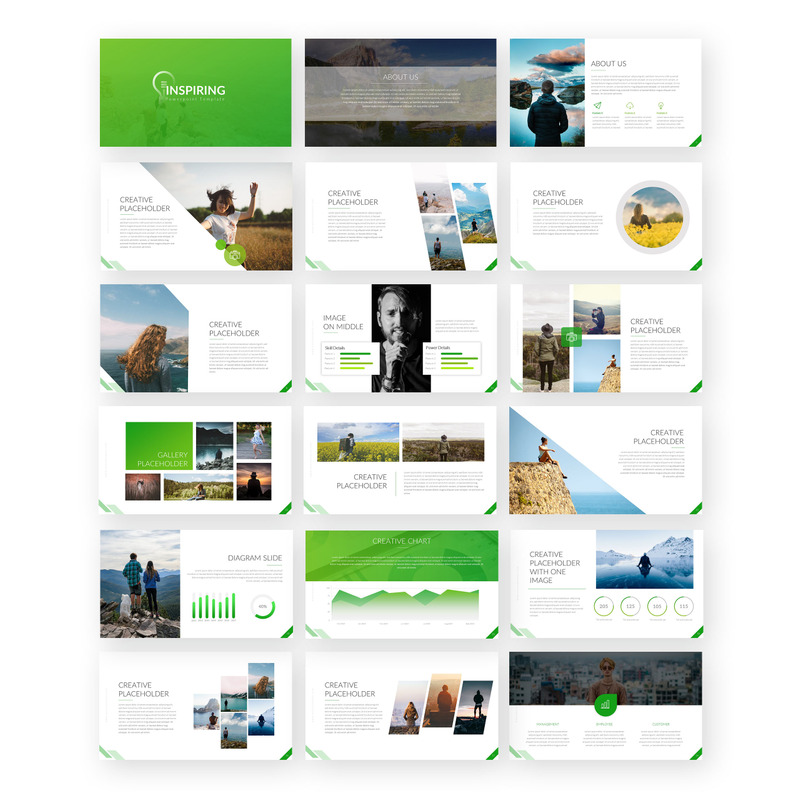 Inspiring PowerPoint Template - Features Image 1