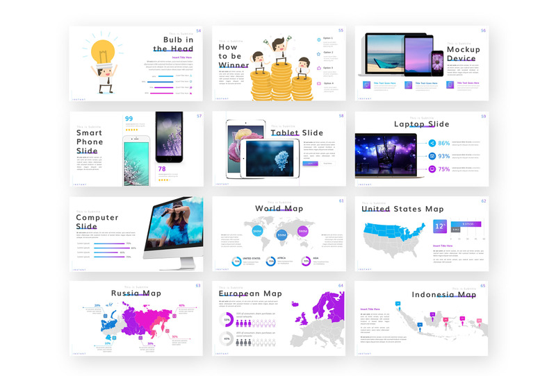 Instant PowerPoint template - Features Image 3