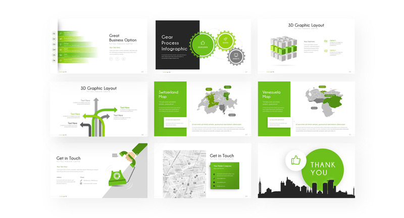 Roowth - Modern Presentation PowerPoint Template - Features Image 4