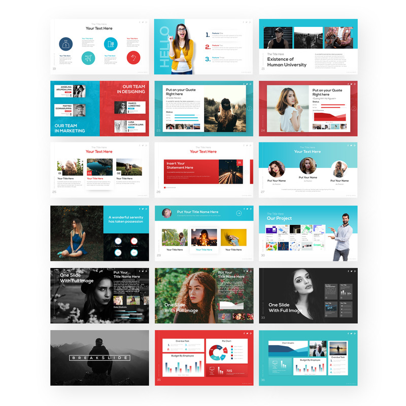 Betydande - Kreativ PowerPoint-mall - Features Image 2