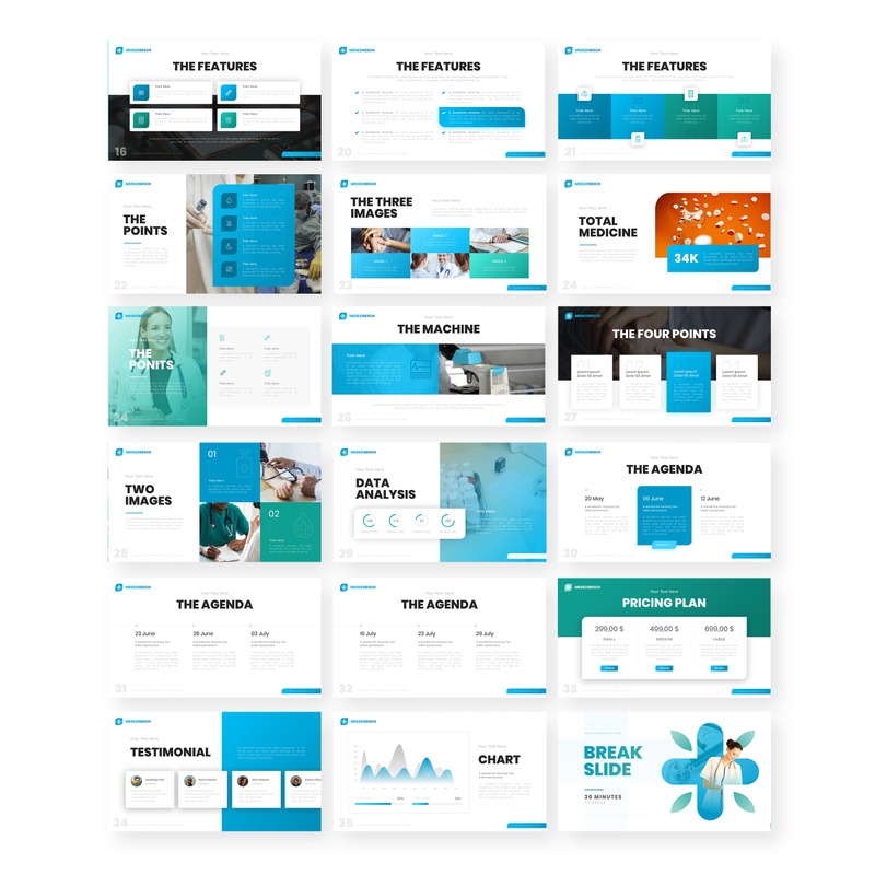 Medezinesch - Medical PowerPoint template - Features Image 2