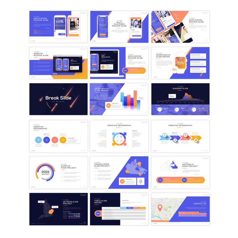 Ferguso - Creative PowerPoint template - Features Image 3