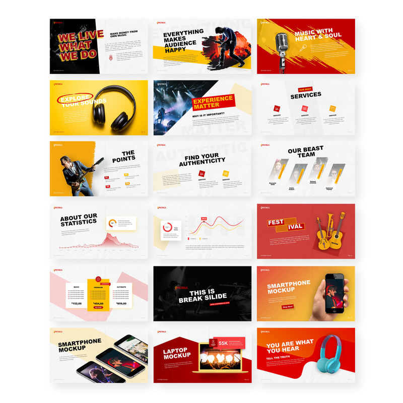 Spectacle - Music Event PowerPoint template - Features Image 2