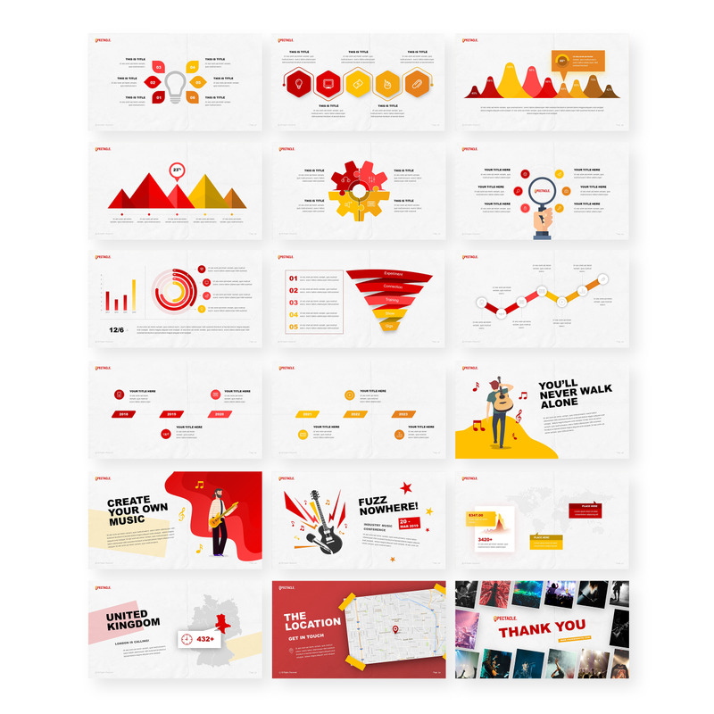 Spectacle - Music Event PowerPoint template - Features Image 3