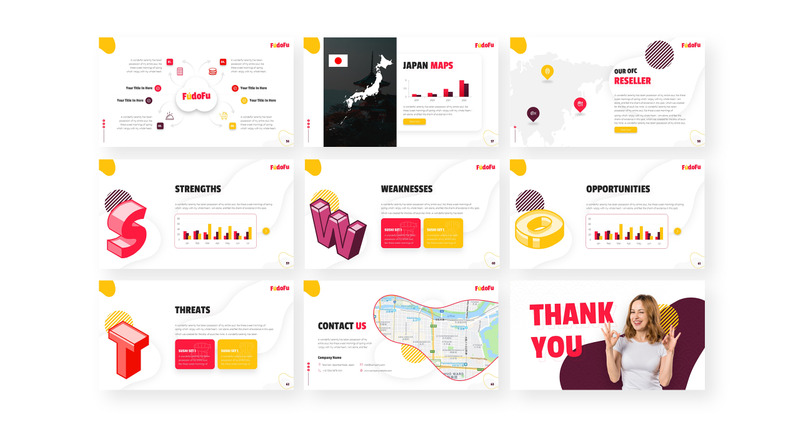 Fudofu Creative Animated Food & Beverage PowerPoint template - Features Image 4
